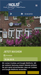 Mobile Screenshot of hotel-holst.de